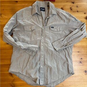Wrangler Tan Casual Shirt - XL
